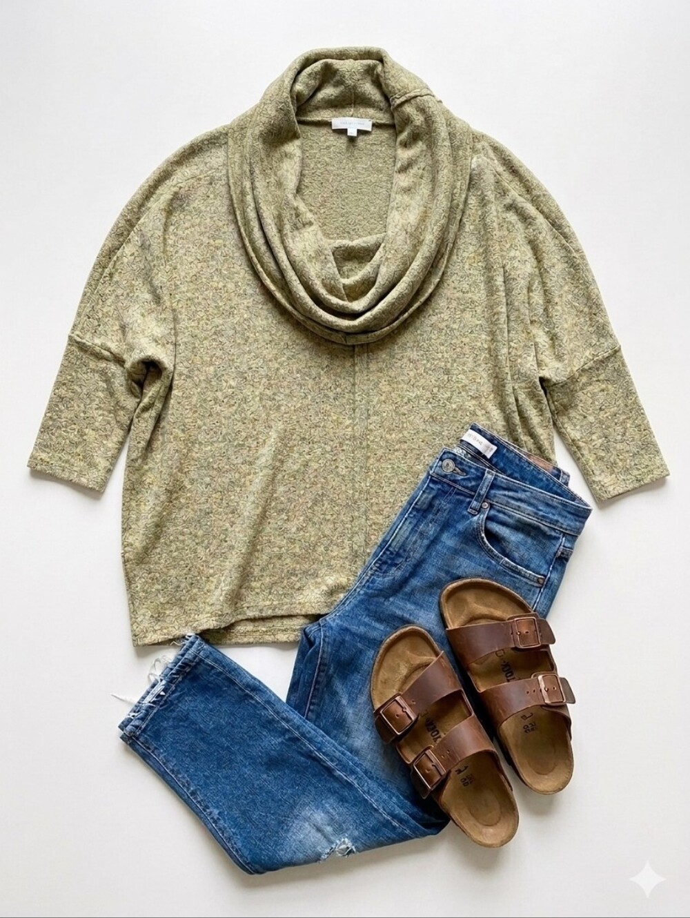 EASEL Boho Women's  Oversized Knit Top